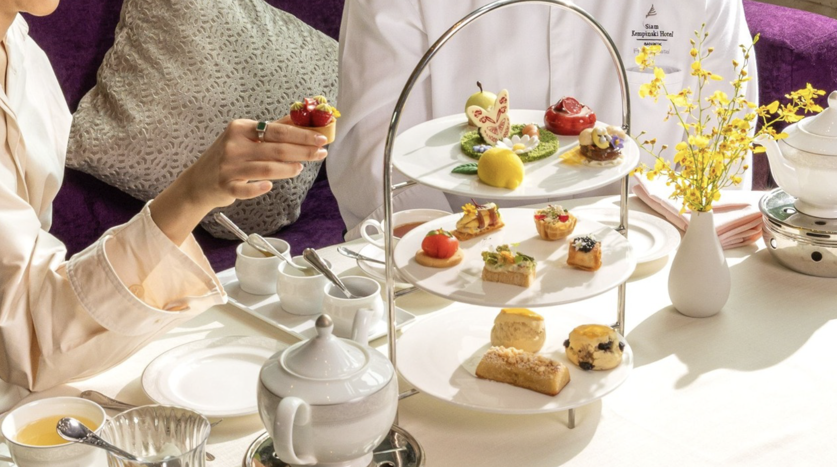 Siam Kempinski Hotel Bangkok Afternoon Tea